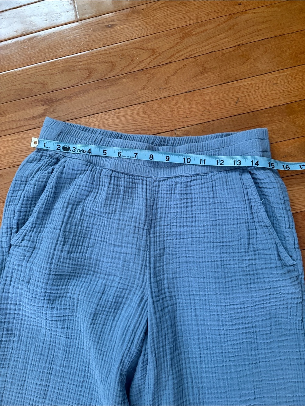 Lou & Grey Sky Blue Cropped Wide-Leg Pants - Picture 6 of 10